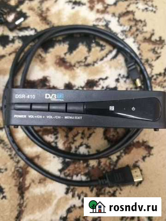 Цифровой тв приемник Tesler DSR-410 (DVB-T/T2) Кемерово - изображение 1