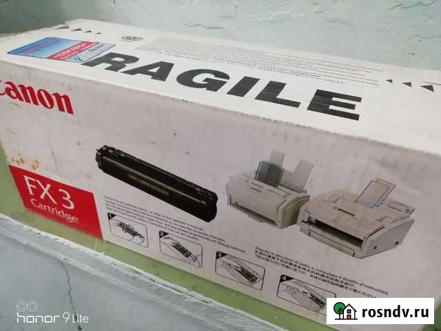 Картридж Canon FX-3 (оригинал), 2 шт Ангарск - изображение 1