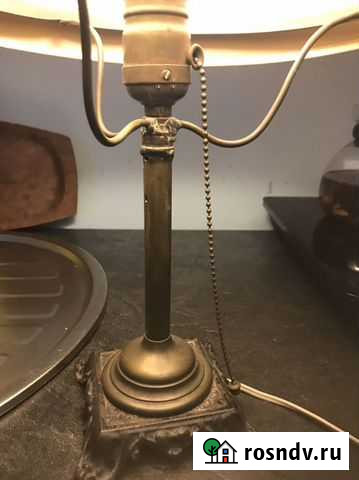 Лампа настольная, бронза19 век Ялта - изображение 1