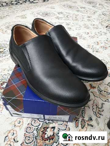 Новые Туфли на мальчика 34 размер, кожа Казань - изображение 1