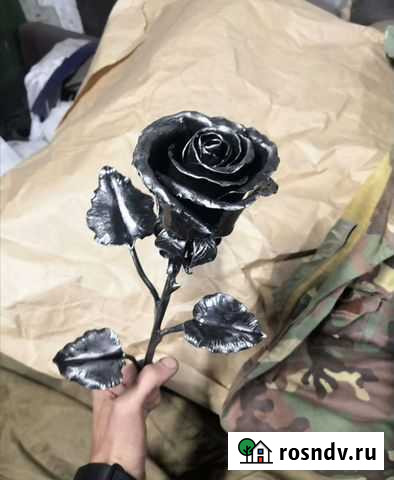 Роза из металла Майкоп - изображение 1