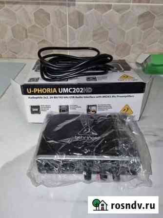 Behringer u phoria UMC202HD Бугры