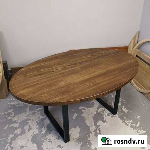 Овальный стол в стиле лофт Санкт-Петербург - изображение 1