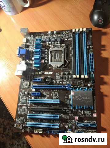 Материнская плата Asus P8H77 - V LE на запчасти Кемерово - изображение 1