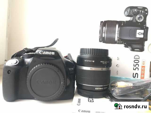 Фотоаппарат Canon 550d kit Сергиев Посад - изображение 1