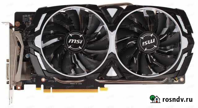 Видеокарта MSI armor gtx 1060 3gb Курган - изображение 1