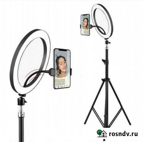 Кольцевая лампа+ штатив Чебоксары - изображение 1