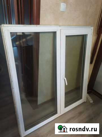 Окна пластиковые пвх бу высота1330 ширина1270 Хабаровск - изображение 1