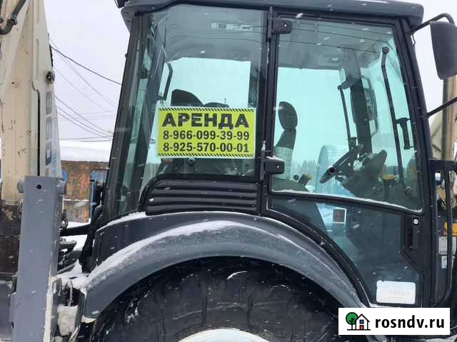 Аренда экскаватора-погрузчика в Солнечногорске Поварово - изображение 1
