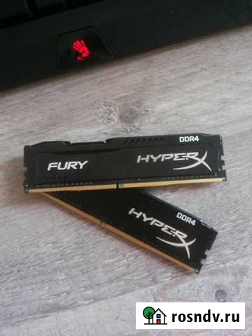 Kingston HyperX fury Black Series 8Gb Приморско-Ахтарск - изображение 1