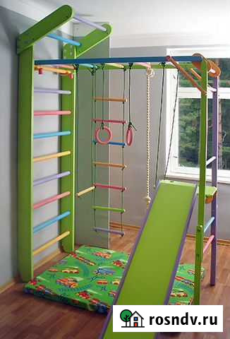 Спортивный уголок Лиана цветной для детей Санкт-Петербург - изображение 1