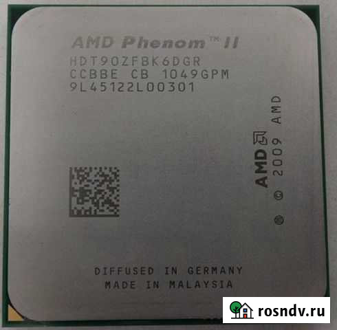 Phenom ii x6 1090t Процессор AMD AM3 Нижний Новгород - изображение 1
