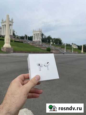 Airpods pro новые 1:1 с оригиналом Волжский - изображение 1