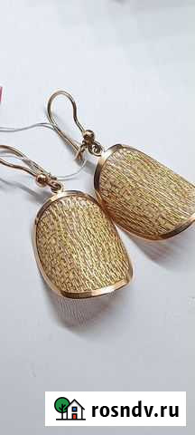 Золотые серьги Екатеринбург - изображение 1