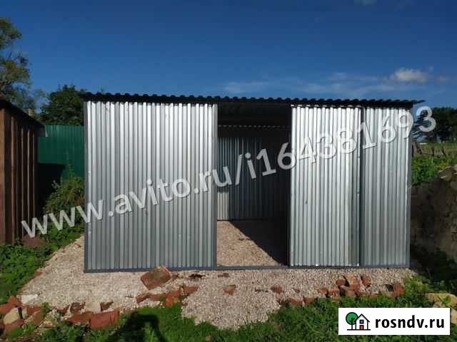 Гараж металлический-ракушка Хоз блок Ряжск - изображение 1