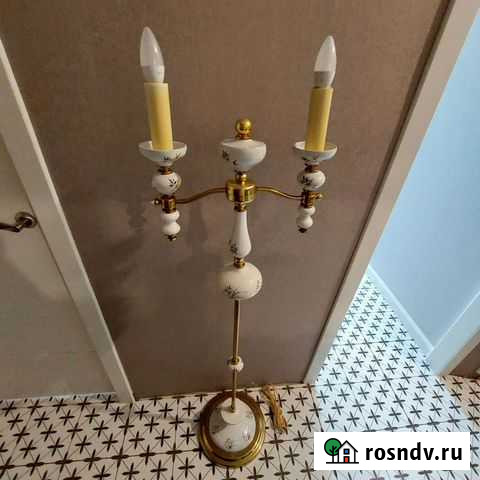 Комплект торшер и бра СССР 80-е годы Санкт-Петербург - изображение 1