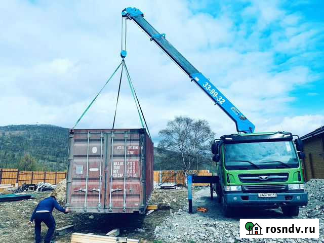 Эвакуатор 6 тонн, кран манипулятор, грузоперевозки Петропавловск-Камчатский - изображение 1