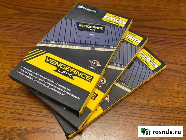Память Corsair Vengeance LPX 16Gb (8Gbx2) DDR4 Томск - изображение 1