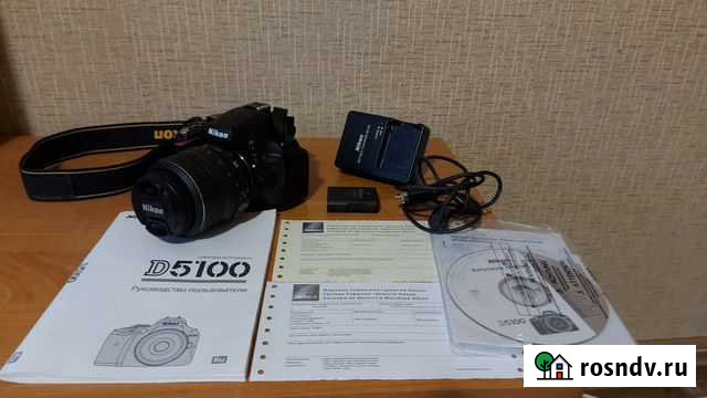 Зеркальный фотоаппарат Nikon D5100 Новокузнецк - изображение 1