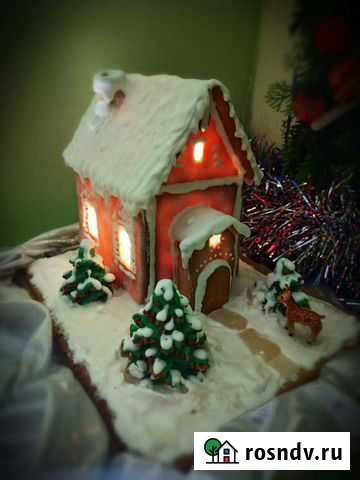 Пряничный домик и новогодние пряники Дмитров - изображение 1