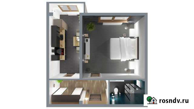 1-комнатная квартира, 46 м², 6/8 эт. на продажу в Мысхако Мысхако - изображение 1