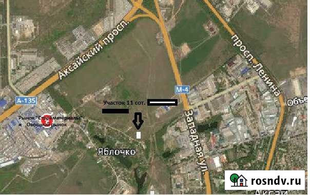 Участок промназначения 11 сот. в аренду в Аксае Ростовской области Аксай - изображение 1