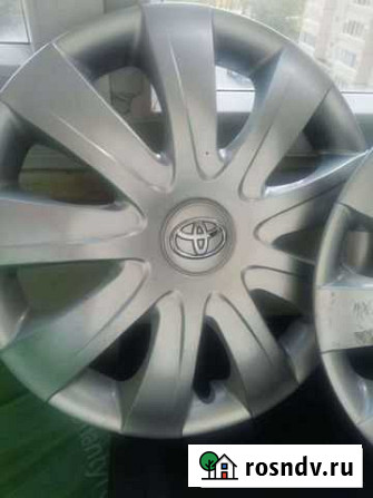 Колпаки r15 toyota комплект Сарапул - изображение 1