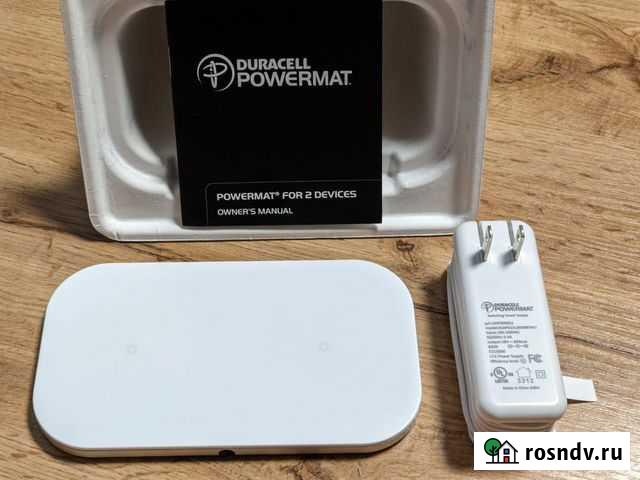 Беспроводная Зарядка Duracell PowerMat PMA Новороссийск - изображение 1