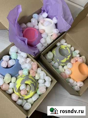 Бомбочки для ванны подарок на новый год Дубна - изображение 1