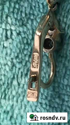 Серьги бриллиантовые Подвески Каспийск - изображение 1