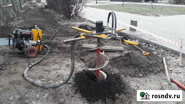 Ямобур. Бурение отверстий в грунте Воронеж - изображение 1