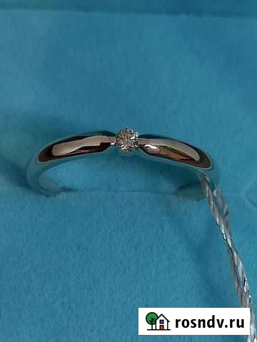 Кольцо золотое с бриллиантом Ростов-на-Дону - изображение 1