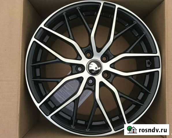 Литые диски R17 на Skoda Octavia Воронеж - изображение 1