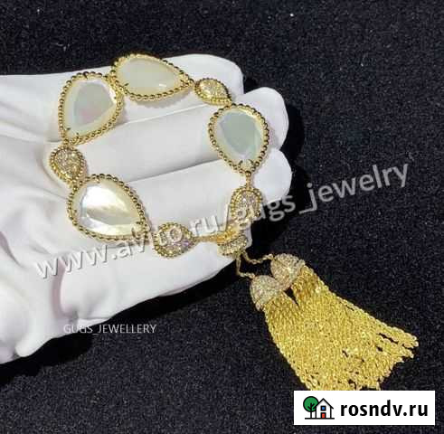 Золотой браслет с перламутром Boucheron Москва - изображение 1