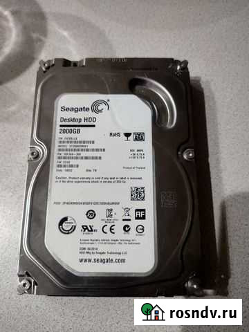 Жесткий диск 2тб Оленегорск - изображение 1