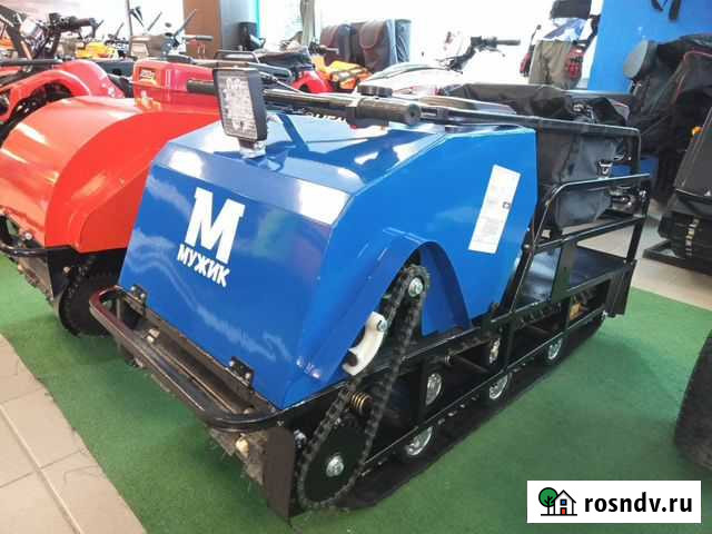 Мотобуксировщик мотособака Мужик 15 л.с. рассрочка Барнаул - изображение 1