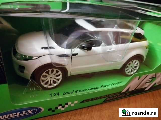 Масштабная модель Range Rover Evoque 2011г. Welly Йошкар-Ола - изображение 1