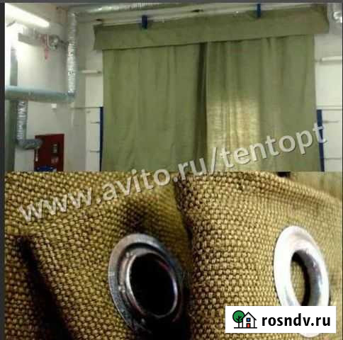 Штора в гараж Завеса Брезент скпв Новочебоксарск - изображение 1