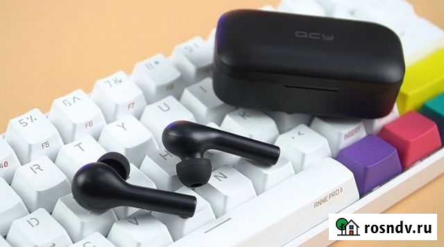 Беспроводные наушники QCY T5 Вологда - изображение 1