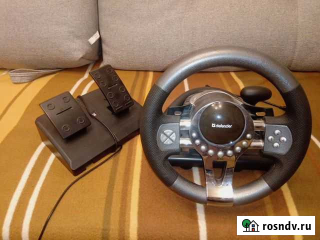 Игровой руль с педалями Набережные Челны - изображение 1