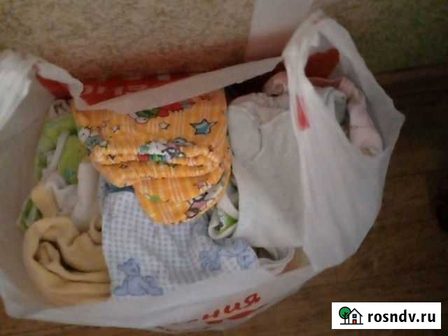 Детские вещи пакетом от 0 до 2 месяцев Огаревка - изображение 1