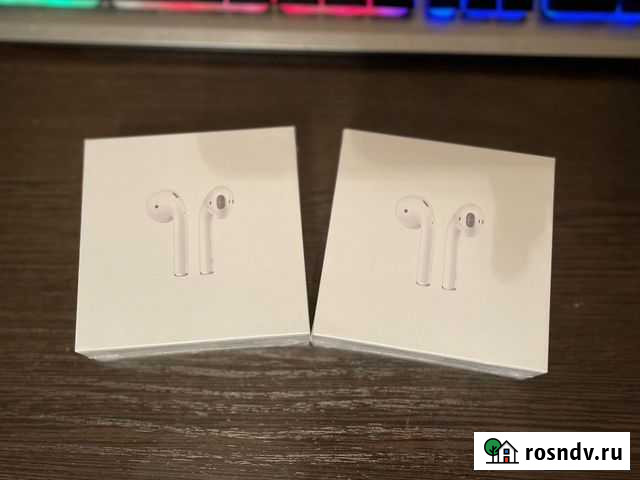 Airpods 2 как оригинал Белгород - изображение 1