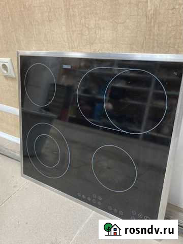 Варочная панель электрическая бу zanussi Иркутск - изображение 1