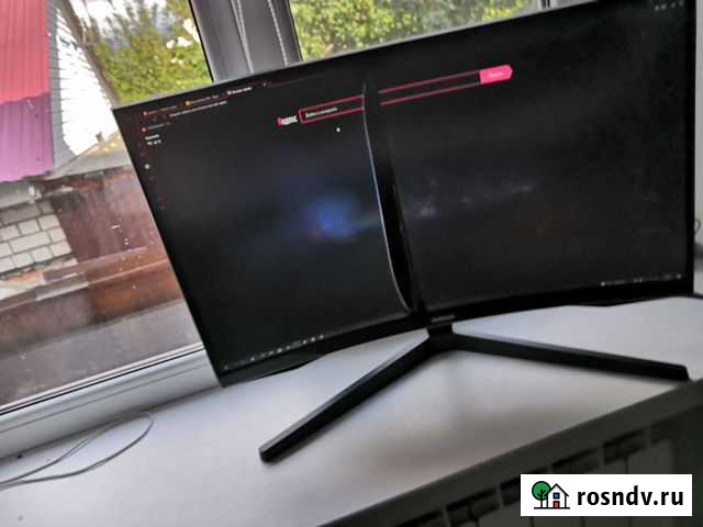 Монитор для компьютера Samsung. Монитор в рабочем Семилуки - изображение 1