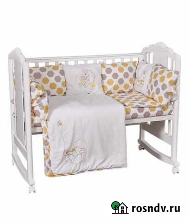 Комплект в кроватку polini kids Тюмень - изображение 1
