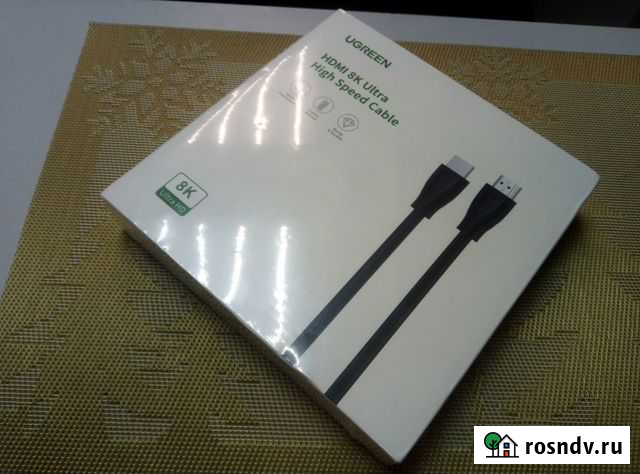 Hdmi Кабель ver. 2.1 8K UHD (7680*4320) 3м Тихвин - изображение 1