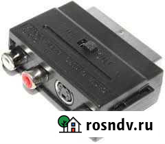 Переходник scart - RCA3+svhs, 06189 Уфа - изображение 1