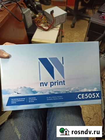 Картридж HP ce505x Сатка - изображение 1