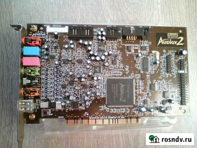 Creative Audigy 2 Звуковая карта Челябинск - изображение 1