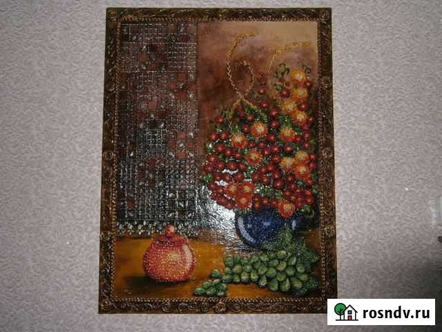 Картины-панно из природных материалов ручной работ Балашов - изображение 1